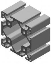 Hliníkové profily rady 40 - stredne ťažké – Aluprofil 80×80 MS