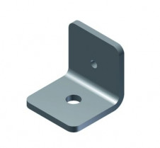 Spojovací pláty a desky pro hliníkové profily – Úhelník plát 40 D9 D5