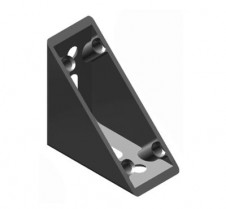 Úhelníky a Klouby pro hliníkové konstrukční profily – Úhelník 40×80×80 do drážky 8