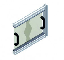 Lišty pre posuvné dvere – Lišta pre posuvné dvere 30×15 mm, 3-fach
