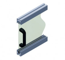 Lišty pre posuvné dvere – Lišta pre posuvné dvere 45×45 mm