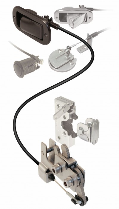 Rotační zámky R4 nejen pro kabiny a dveře