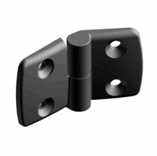 Combi Hinges – Plastový pánt 45, vysadzovací,čierny