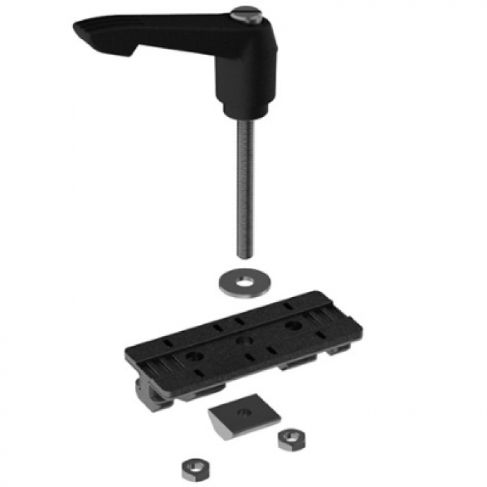 Profilový klzák ZN 40 x 80 s aretačnou pákou (set)
