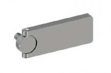 Stainless steel accessories &ndash; Polished and sandblasted hinges, stainless steel