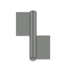 Stainless steel accessories &ndash; Lift-off hinges with central pin, stainless steel