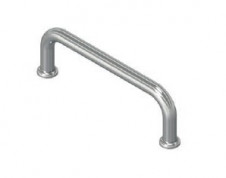 Stainless steel accessories &ndash; Polished and sandblasted handles with pad, stainless steel