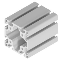Velikost 40 - drážka I8 – Hliníkový profil lehký 80×80 I8