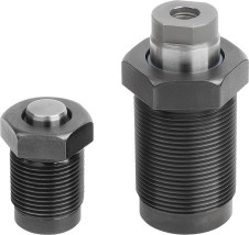 Upínka – Šroubovací válce, hydraulické, jednočinné, s návratem pomocí pružiny