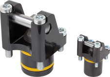 Upínka – Otočné pákové upínače, hydraulické, dvojčinné / jednočinné s návratem pomocí pružiny