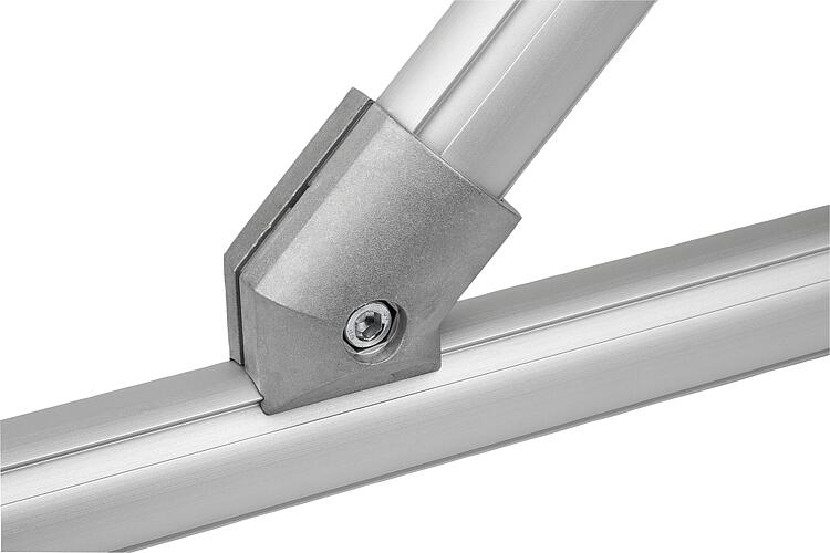 45° connector Ø30 type I, with anti-rotation lock | Marek.eu