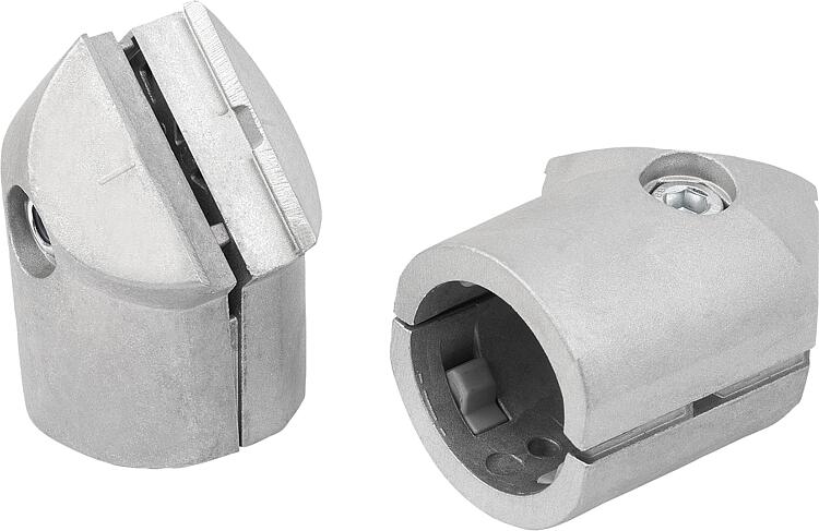 45° connector Ø30 type I, with anti-rotation lock | Marek.eu