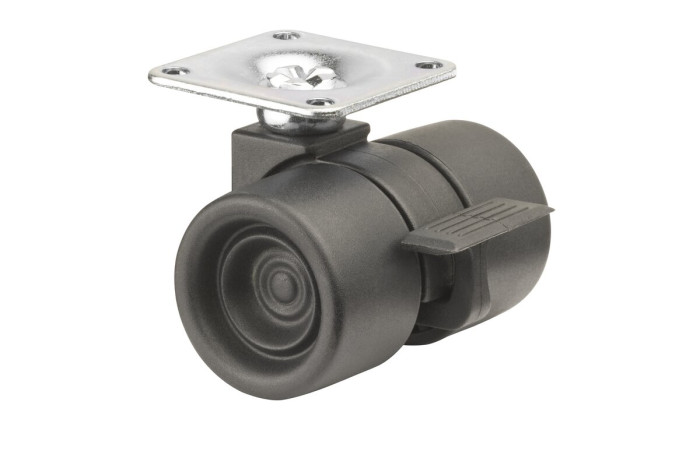 Dvojité plastové kolečko s brzdou F391.038