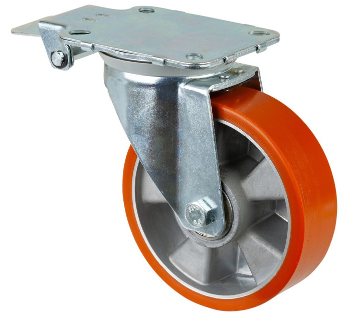 Kolečko - otočné s brzdou L440.B90.160