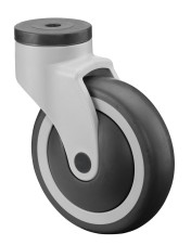 Přístrojová kolečka v plastové vidlici – Přístrojová kolečka s plastovou vidlicí – otočná