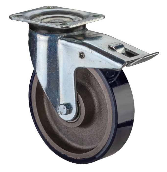 Těžkotonážní kolečka - otočná s brzdou L620.C11.250