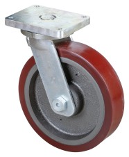 Těžkotonážní kolečka - svařovaná konstrukce – Těžkotonážní kolečka – otočná