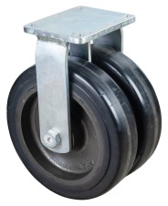 Těžkotonážní kolečka - svařovaná konstrukce – Dvojitá těžkotonážní kolečka – pevná