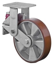 Těžkotonážní kolečka - svařovaná konstrukce – Odpružená kolečka – pevná