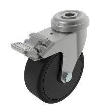 Swivel Castor – Otočné koliesko Ø75 mm s brzdou