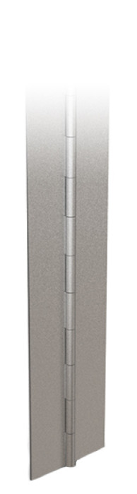 Valcovaný kĺb klavírový záves - šírka 76 mm