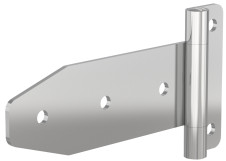 Nerezové panty | Závěsy z nerez oceli – Závěs pro těžký provoz 115 × 215 mm – 3 klouby