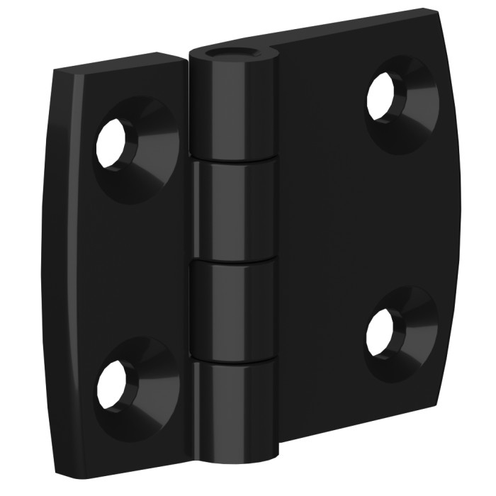 Asymetrický design zamak pant