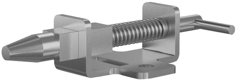 Springloaded bolt with locking system A | Marek.eu