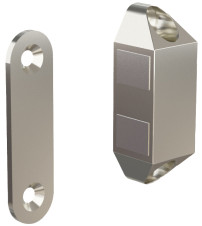 Skrutkovacie magnetické záchyty – Skrutkovacie magnetické západky s protidoskou – sila 4 kg – vysoká teplotná odolnosť