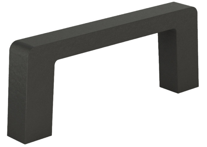 Čierne hliníkové zadné madlá 88 až 120 mm