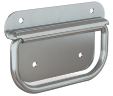 Zapustené madlá | miskové držadlá a úchyty – Sklápacie madlá 96 × 61 mm – nosnosť 25 kg