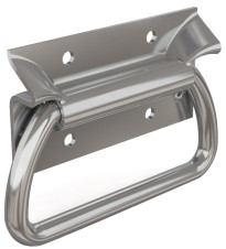 Sklopné rukojeti – volně otočné – Sklápěcí madlo 104,8 × 73,7 mm – nosnost 90 kg