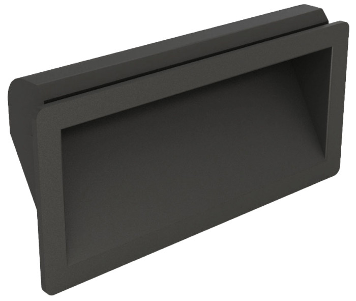 Zaklapávacia zapustená rukoväť 90 x 40 mm