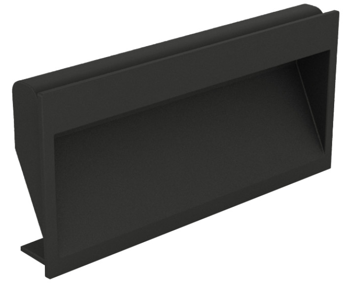 Zapustená rukoväť s upevňovacími sponami 110 x 56,3 mm