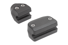 Komponenty pro dopravníkové systémy – Jednoduché plastové svorky pro kulatá boční vedení