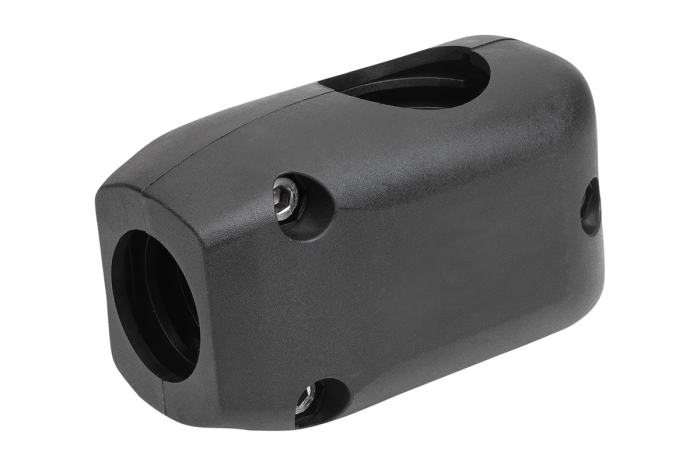 Trubková spojka, T-kus z plastu pro kulaté trubky, vícedílná