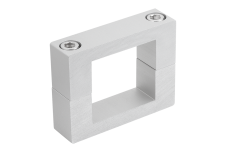 Novinky | Průmyslové a normalizované díly &ndash; Hliníkové přírubové svorky pro lineární jednotky, čtvercové