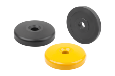 Stavitelné a stavěcí nožky &ndash; Kruhová základna pro stavitelné nožky z oceli