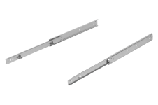 Teleskopické lišty &ndash; Teleskopické lišty, ocelové pro povrchovou montáž, částečné vysunutí, oboustranně, nosnost do 35 kg