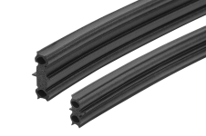 Novinky | Průmyslové a normalizované díly &ndash; Profil se 4 chlopněni mechová pryž EPDM