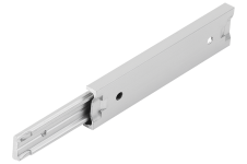 Teleskopické lišty &ndash; Teleskopická lišta z hliníka pre bočnú montáž, čiastočný výsuv na oboch stranách, nosnosť až do 7 kg