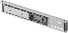 Teleskopické lišty &ndash; Lineárne guľôčkové ložisko s vnútornými klzákmi, hliník, nosnosť do 5 kg