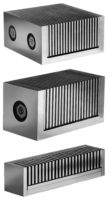 Upínací bloky s permanentním magnetem s jemnou a nejjemnější pólovou roztečí