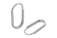 Novinky &ndash; Kľúčové krúžky z nehrdzavejúcej ocele, oválne