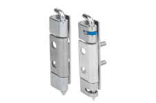 Novinky &ndash; Otočné závesy z ocele alebo z nehrdzavejúcej ocele, 23 mm skosenie