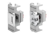 Novinky &ndash; Skryté závesy, zinkový tlakový odliatok, oceľ alebo nehrdzavejúca oceľ, skosenie 23 mm