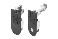 Novinky &ndash; Kompresné pákové uzávery zo zinku, polkruhové.