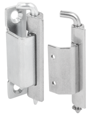 Novinky &ndash; Skryté závesy, oceľ alebo nehrdzavejúca oceľ, skosenie do 20 mm