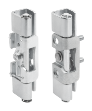 Závesy (Pánty) &ndash; Skryté závesy zo zinkového tlakového odliatku, ocele alebo nehrdzavejúcej ocele so zástrčkou, skosenie 23 mm