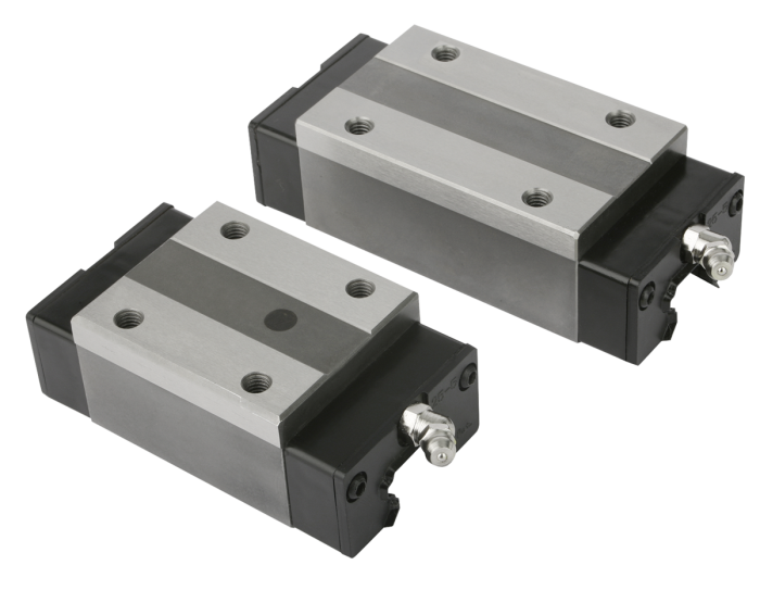 Vodicí pojezd z oceli, standardní, s°oběhovým vedením kuliček pro profilové vodicí lišty